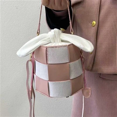 Bolsa de balde de coelho criativo DIY